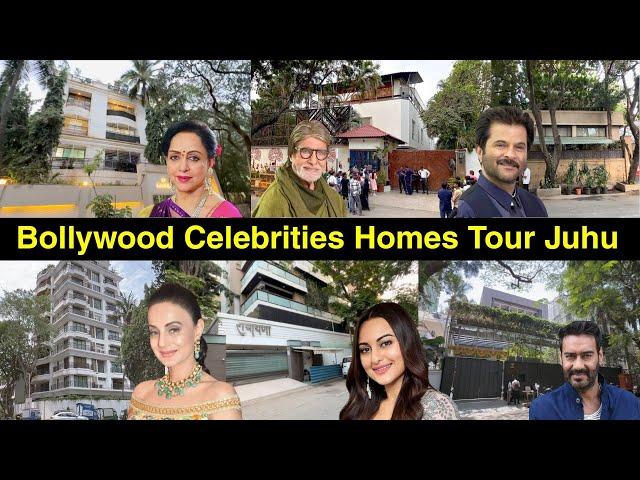 Bollywood Celebrity Homes Tour In Juhu ( Mumbai ) | bollywood actors house in mumbai |