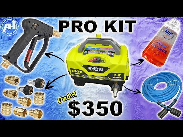 BEST PRESSURE WASHER UPGRADES FOR DETAILING CARS | Perfect foam cannon setup!