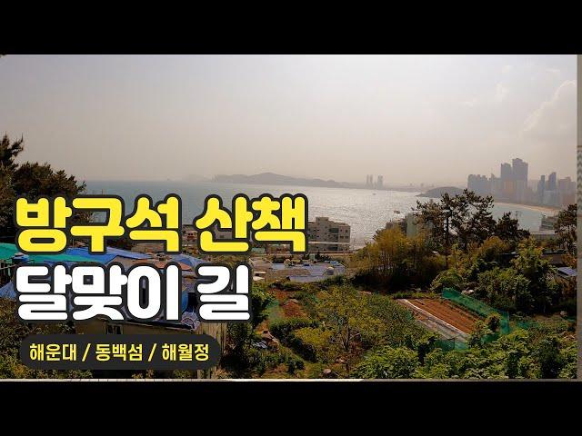 방구석산책 / 달맞이길 / 해운대 / 부산 드라이브/ 해월정