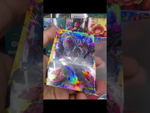 More Crazy Pulls from the PRB-01 Booster Box  #onepiece #tcg #unboxing #luffy