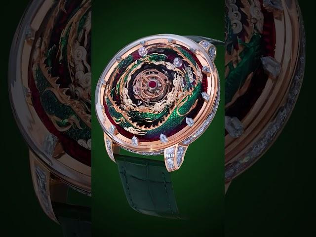 The Jacob & Co Mystery Tourbillon Double Dragon #shorts