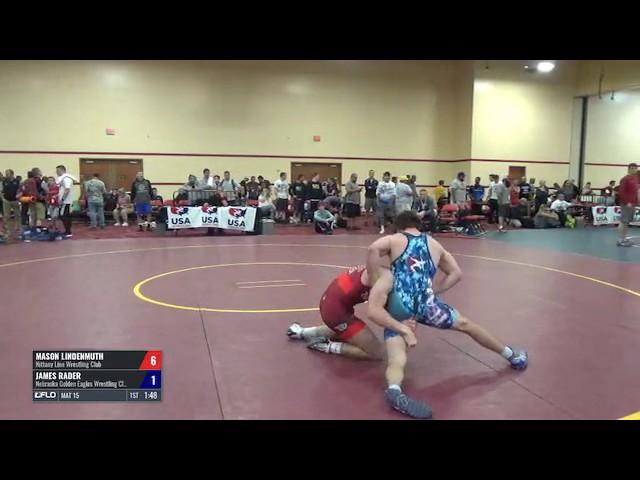 60 Con 16 #1 - Mason Lindenmuth (Nittany Lion WC) vs. James Rader (Nebraska Golden Eagles WC)