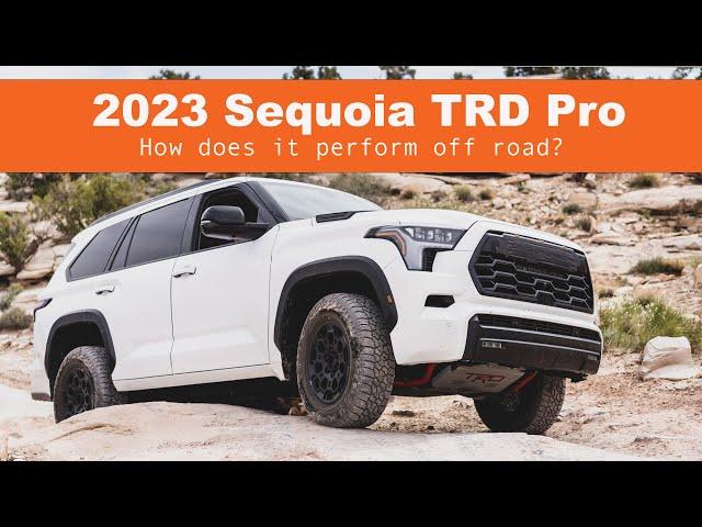 2023 Sequoia TRD Pro Overland and Off-Road