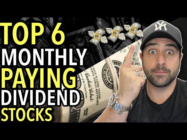  TOP 6 MONTHLY PAYING DIVIDEND STOCKS CASHFLOW FOR LIFE, TICKERS: O, STAG, SPHD, PSEC, AGNC, PBA 