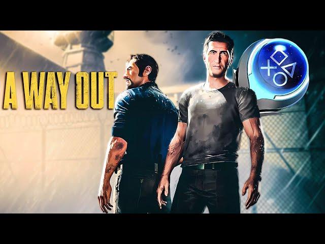 A WAY OUT - 100% Platinum Walkthrough No Commentary