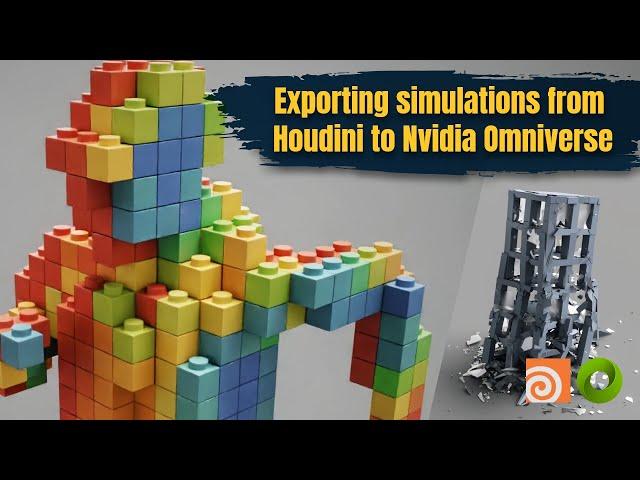Exporting Simulations from Houdini to Nvidia Omniverse (USD Composer)