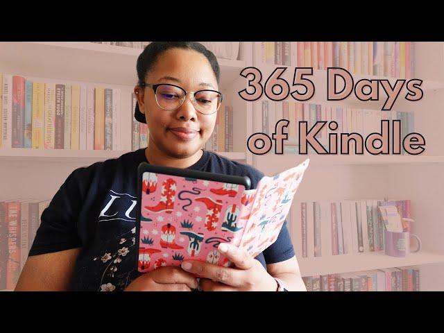 I used my kindle for a year straight...here's what happened