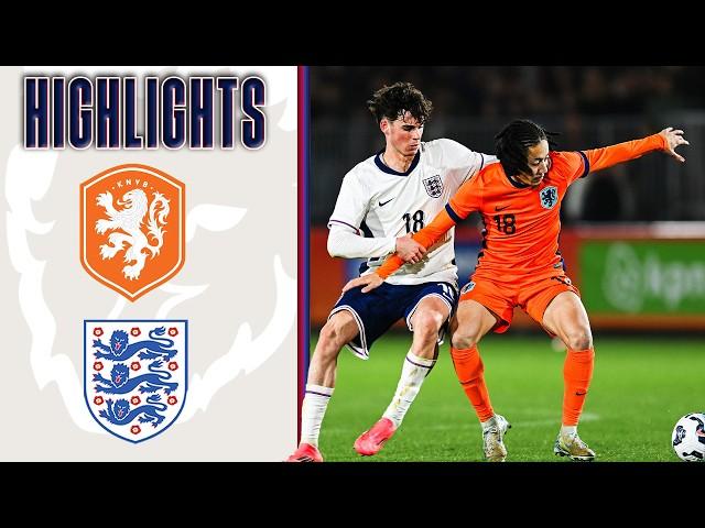 Dane Scarlett Superb Diving Header! | Netherlands U21 v  England U21 | Friendly | Highlights