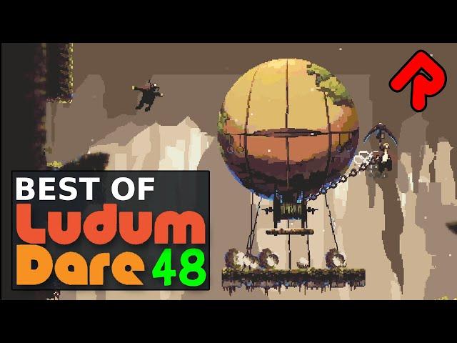 Best Ludum Dare 48 Games #3: Abyssonaut, We Want to Go Deeper, Moth Extraction & more!