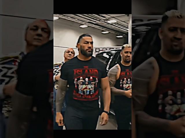 Roman Reigns Attitude #romanreigns #wwe #wwesheild #aew .