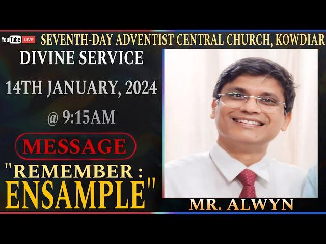 Seventh-day Adventist Central Church - Divine Service - Dec 14 , 2024