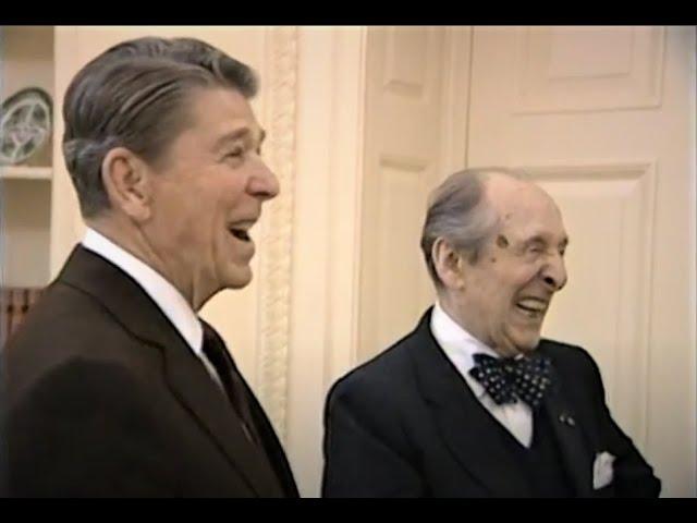 Vladimir Horowitz meets Ronald Reagan (20 March 1986)