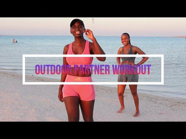 OUTDOOR PARTNER WORKOUT ROUTINE!!!