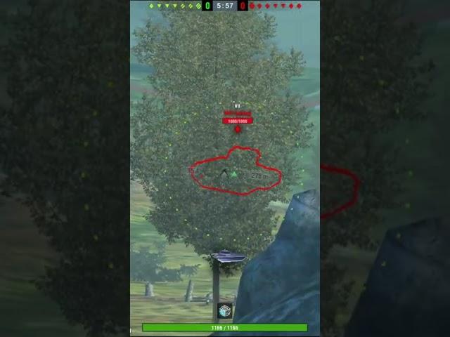 Enemy Spotted!  WoT Blitz | #shorts #shortswotb #wotblitz #вотблиц