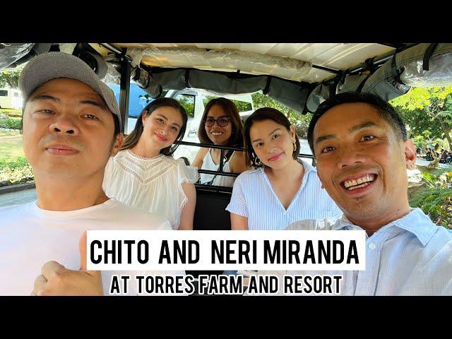 Chito and Neri Miranda bumisita sa Torres Farm and Resort