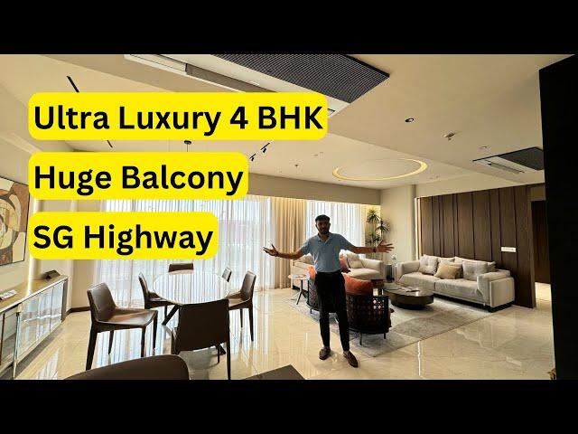  Luxury 4 BHK Apartment For Sale | 4 Bedroom Flat @ SG Highway | New Residential Flat Project