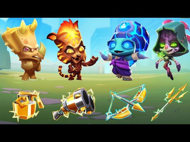 *Legendary* | Lava Jade | Dinosaur Zac | Water Shelly | Cultist Faye | Zooba #116