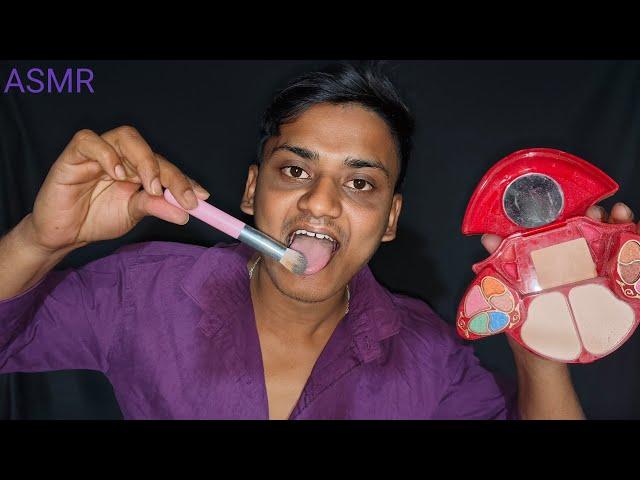 ASMR - Spit Painting makeup you & personal attention