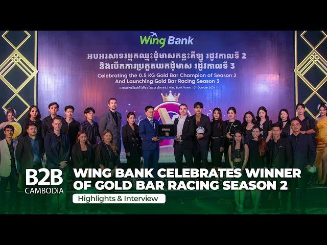 Wing Bank Celebrates the Winner of 'Gold Bar Racing' Season 2 and Launches Season 3 - Interview