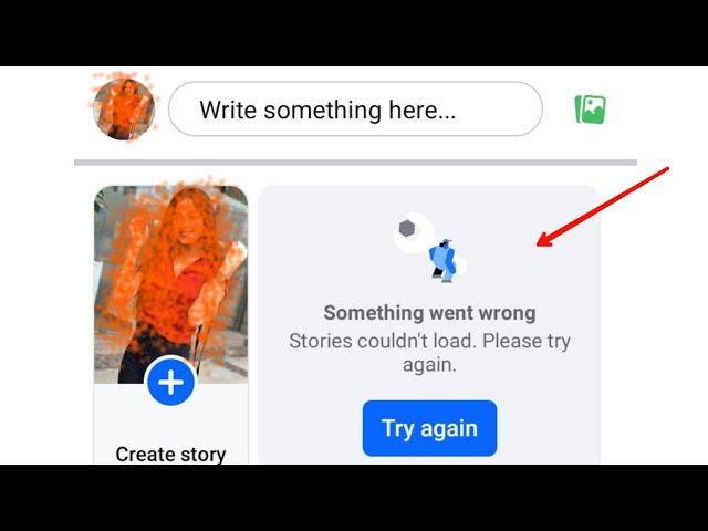 Facebook story not showing problem/something went wrong Facebook/something went wrong problem