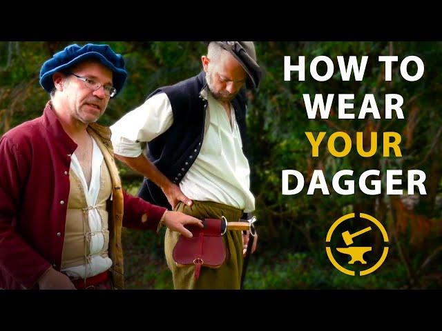 How to Wear YOUR Dagger