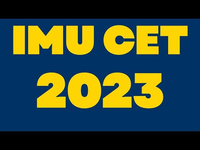 What is the SAFE RANK for IMU CET 2023 ??