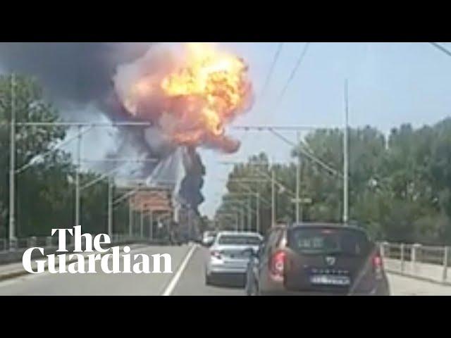 Tanker truck explodes in Bologna, Italy