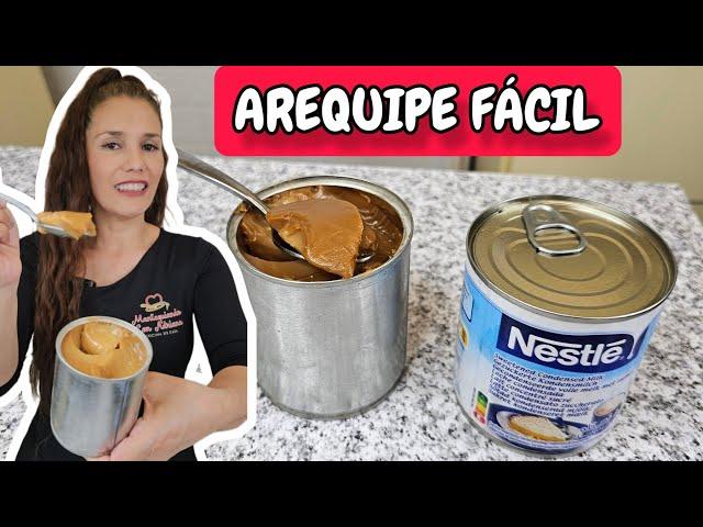 cómo hacer DULCE DE LECHE/AREQUIPE CON UN SOLO INGREDIENTE