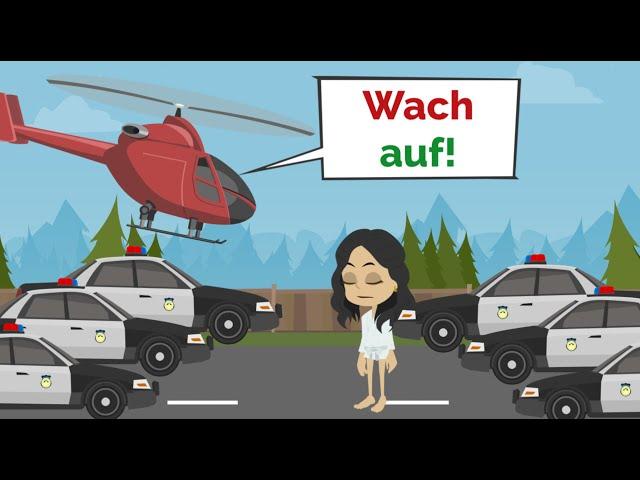 Deutsch Lernen | Nora kann nicht aufwachen...