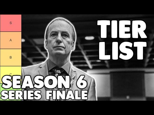 Better Call Saul Season 6 Part 2 TIER LIST & RECAP Retrospective