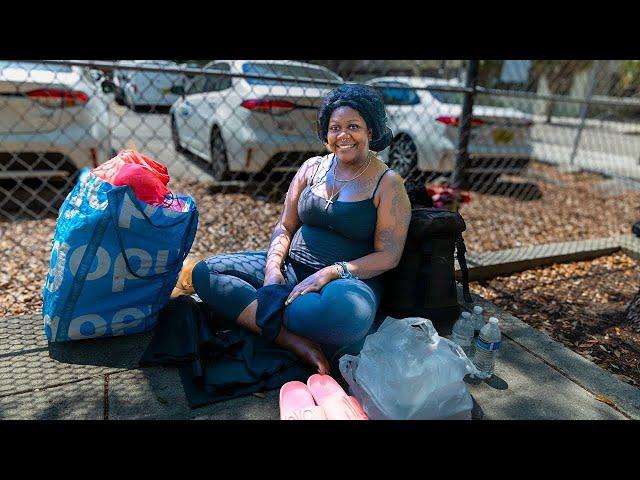 Gabby's Battle: Sleeping on the Sidewalk Homeless in Miami