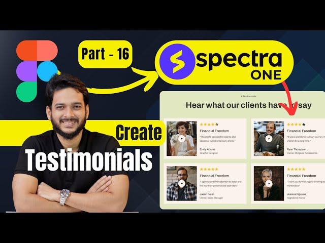 16. How to Create Testimonials Section using Spectra block