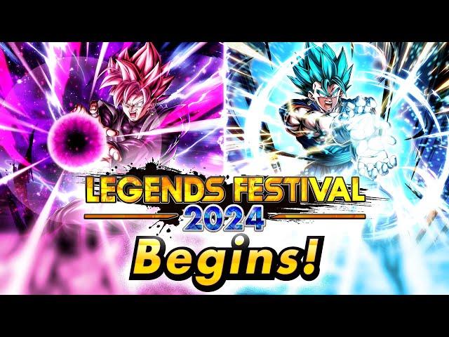 DRAGON BALL LEGENDS "LL Vegito" and "LL Goku Black" PV