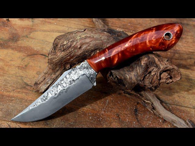 Knife Making: Forging an Everyday carry knife from spring steel