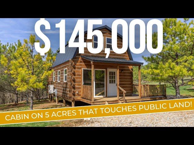 OHIO LAND FOR SALE | Cabin on 5 acres that touches public land!