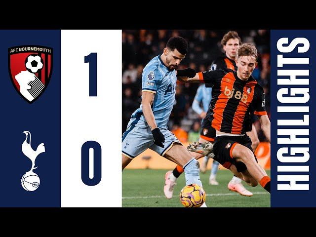 Bournemouth 1-0 Tottenham Hotspur | Premier League Highlights