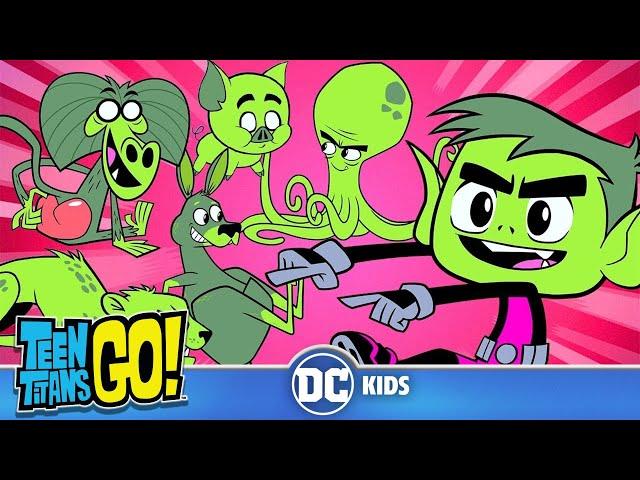 Teen Titans Go! | Top 10 Beast Boy Transformations | @dckids