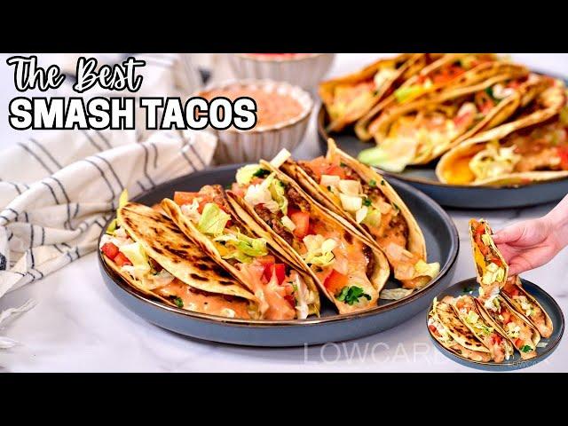 Ultimate Smash Tacos: Irresistibly Crispy & Flavorful!!