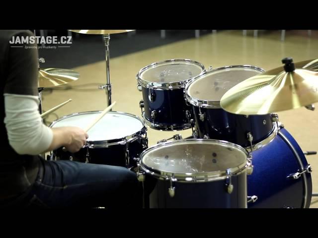 Pearl Export Drumset - Electric Blue Sparkle