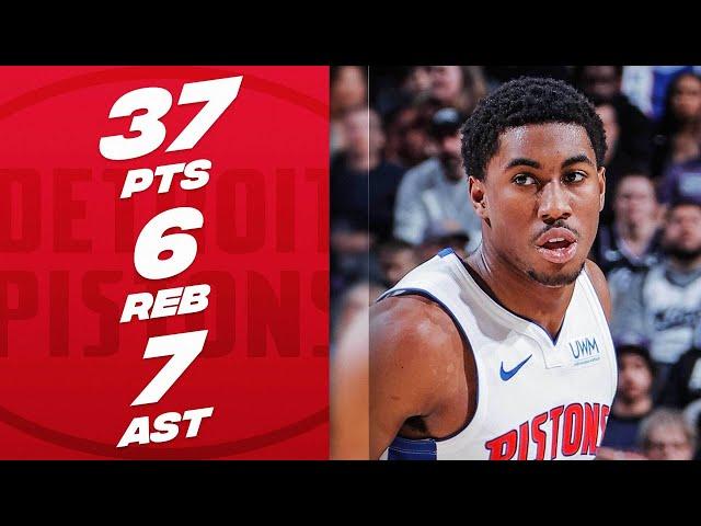 Jaden Ivey Goes Off For CAREER-HIGH 37 PTS In Pistons W!  | February 7, 2024