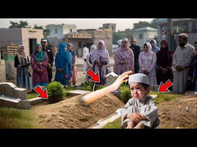 THE PAINFUL STORY OF LITTLE BOY CRYING BY ITS MOTHER GRAVE !  TRUE STORIES | EN WORLD STORIES