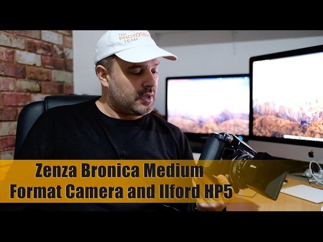 Using a Metered Prism With The Zenza Bronica Medium Format Camera - Ilford HP5 Film