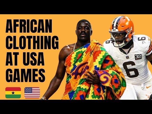 The NFL Player That Wears Traditional African Clothing to Football Games