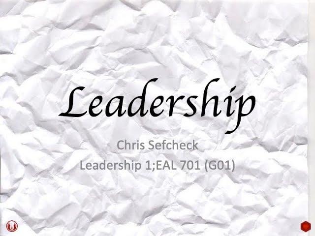 Leadership Project