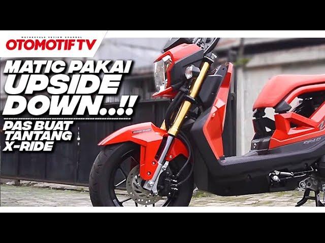 TAMPANGNYA GAK BIASA! MATIC PAKAI SUSPENSI UPSIDE DOWN, Honda Zoomer X 2021 l Otomotif TV