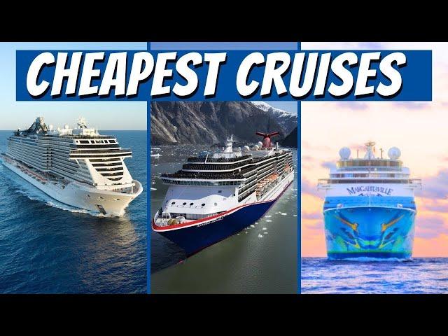 The Cheapest Cruise Lines Ranked From Best To Worst!