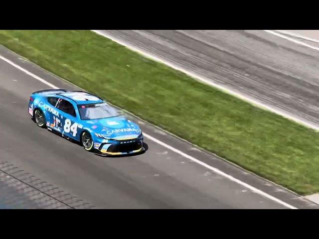 NASCAR Cup Series sights and sounds from practice at Indianapolis Motor Speedway from turn 1