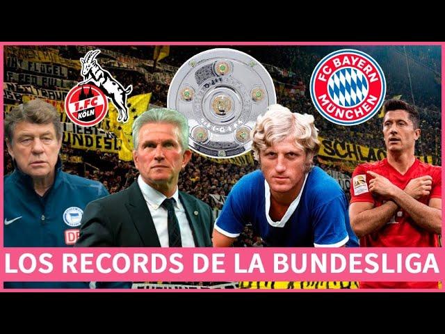  ¡¡ATENCIÓN!! Datos Interesantes y Récords históricos de la LIGA ALEMANA (BUNDESLIGA) 