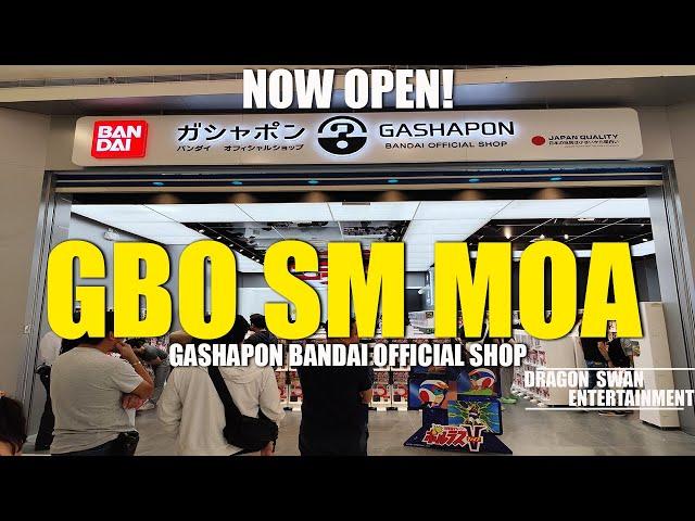 Gashapon Bandai Official Shop SM MOA The Largest GBO in the Philippines is NOW OPEN!