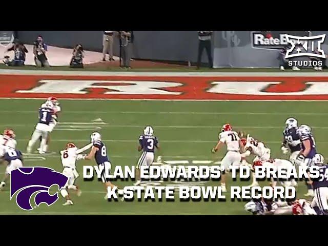 Dylan Edwards' TD Breaks Kansas State's Bowl Rushing Record | 2024 Big 12 Football